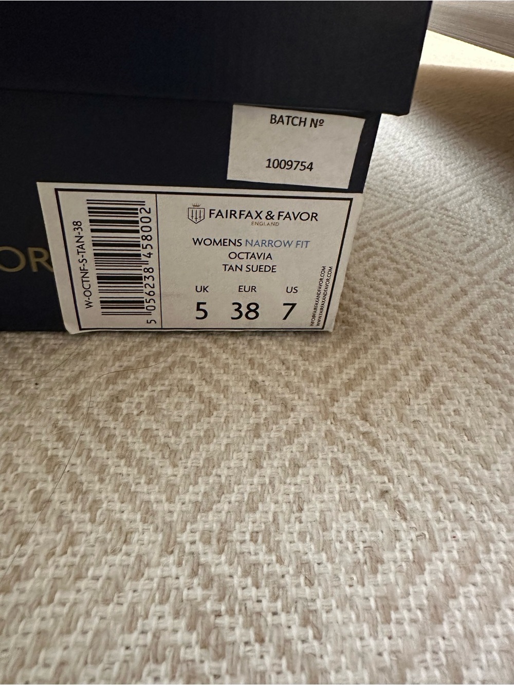 Fairfax & Favor Octavia Tan Suede Boots - Size 38 Narrow Fit - Picture 10 of 10